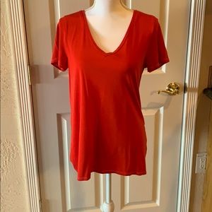 Laila Jayde Orange short sleeved Top